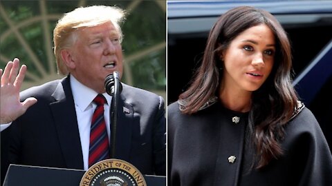 Trump On Markle: “I'm Not A Fan Of Hers And I Wish A Lot Of Luck To Harry, Cause He’s Gonna Need It”