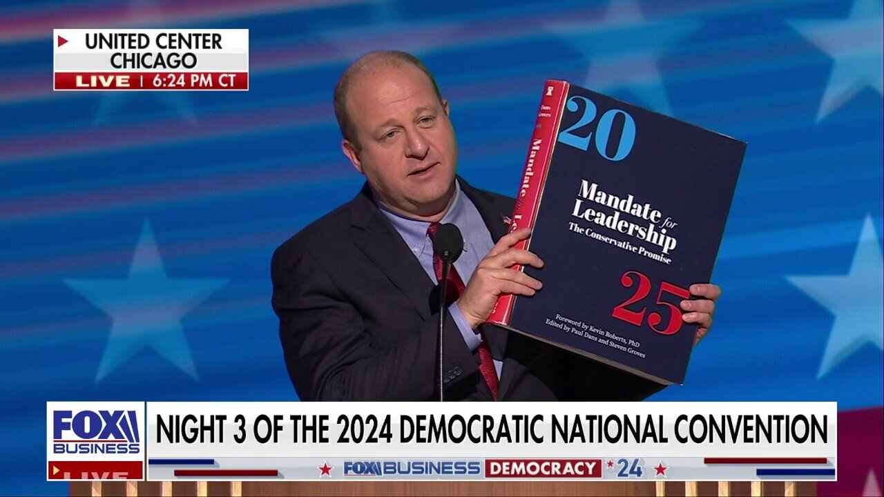 Colorado Dem Governor Jared Polis Ties Trump To Project 2025 Even Though He Disavowed It