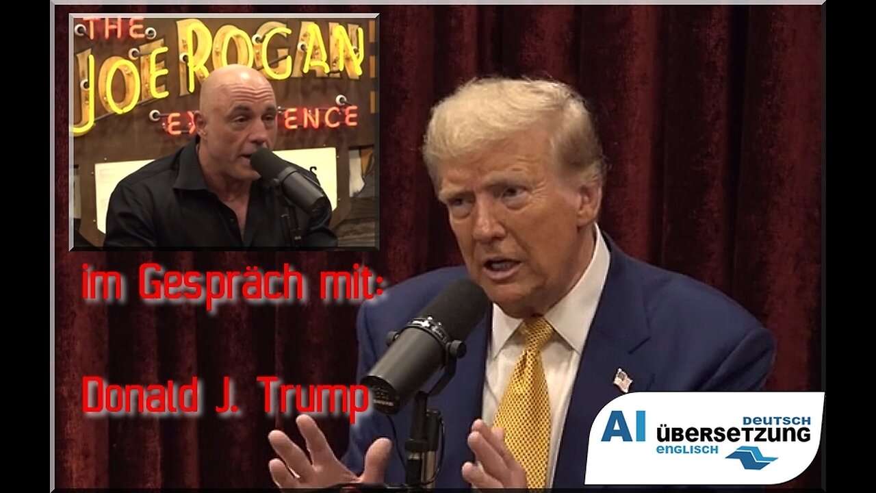 EISWOLF61 Special: Teil 3 #Joe Rogan im Gespräch mit Donald J. Trump # Deutsche KI_Übersetzung #