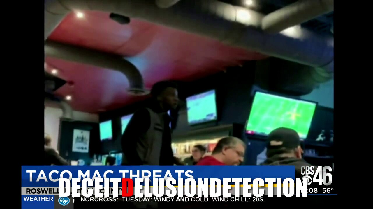 Black male threatens to kill white people inside Taco Mac restaurant