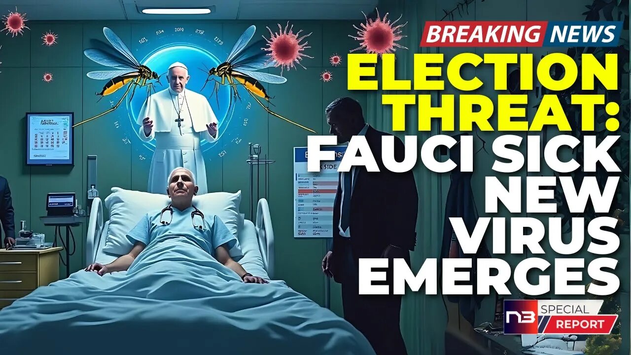 🚨BREAKING: Fauci Falls Ill! Pope's Urgent Warning! Why Now, Weeks Before Election?🚨