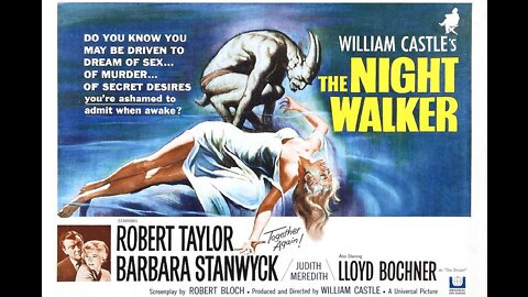 THE NIGHT WALKER 1964 Woman has Terrifying Nightmares of Dead Spouse That Seem Real FULL MOVIE in HD & W/S