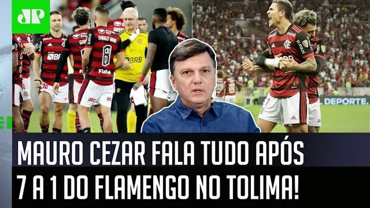 "Foi uma NOITE PERFEITA do Flamengo! E o Dorival deveria..." Mauro Cezar DÁ AULA após 7 a 1!