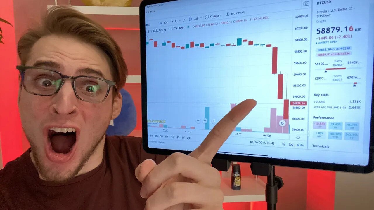 CRYPTO CRASHING HARD ⚠️ THE WORST NEWS JUST HAPPENED ⚠️