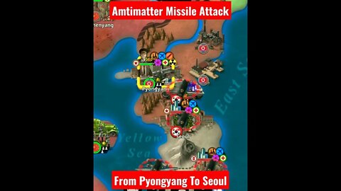 Amtimatter Missile Attack To Seoul From Pyongyang@ZHH Gaming