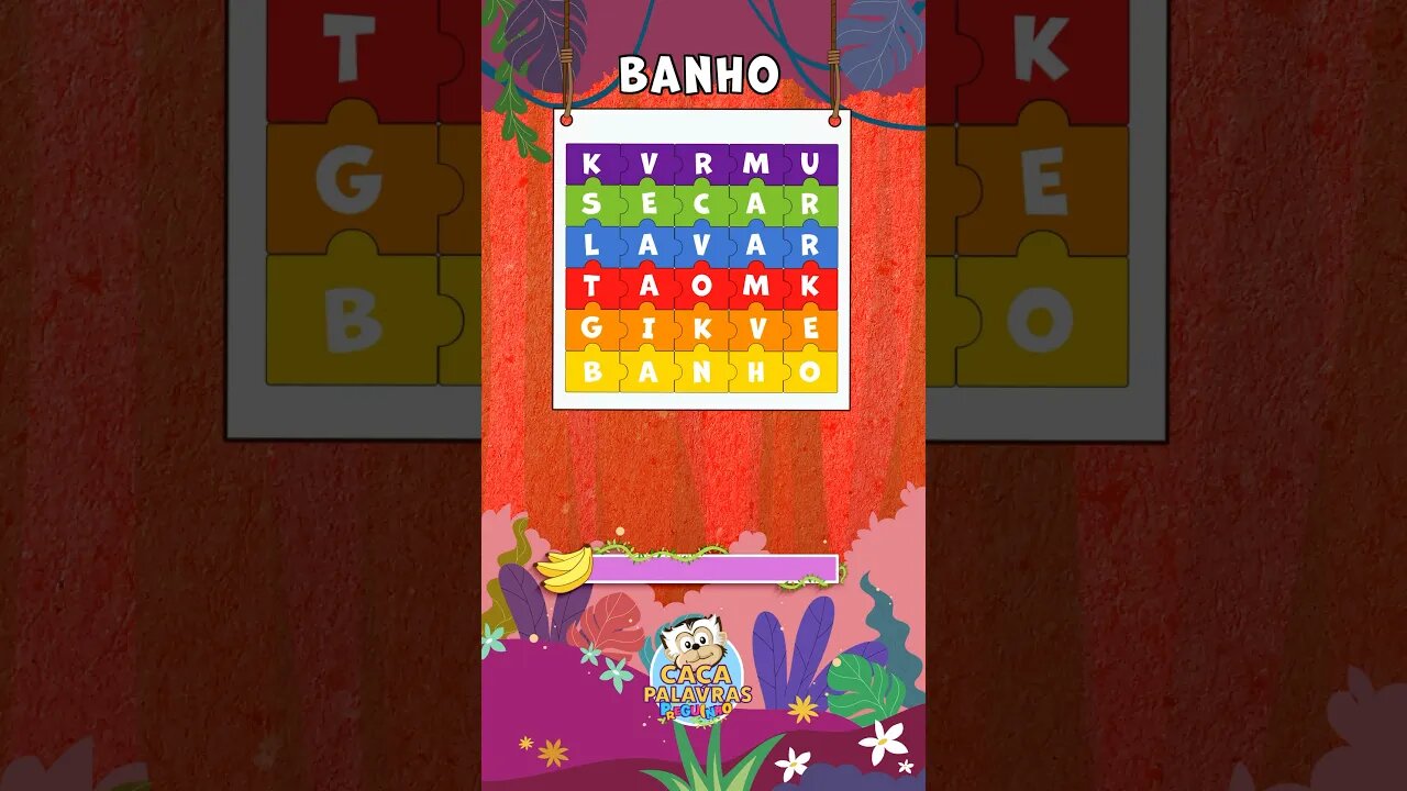 Caça-palavras do Preguinho - EP14 - Higiene