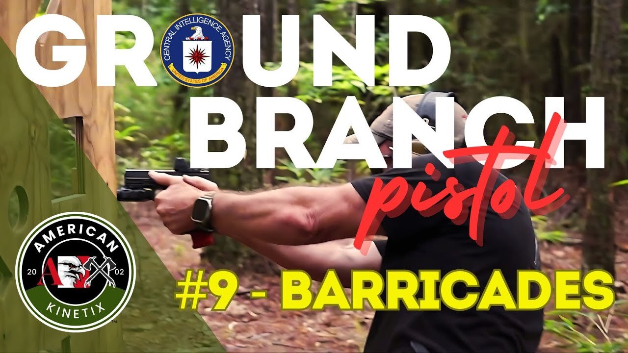 AX GROUND BRANCH PISTOL - Part 9 - Barricades, Cover & Concealment