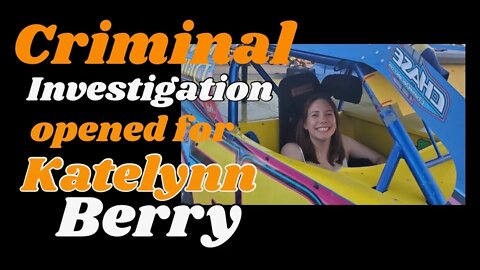 Missing! Katelynn Berry is now a Criminal Investigation!
