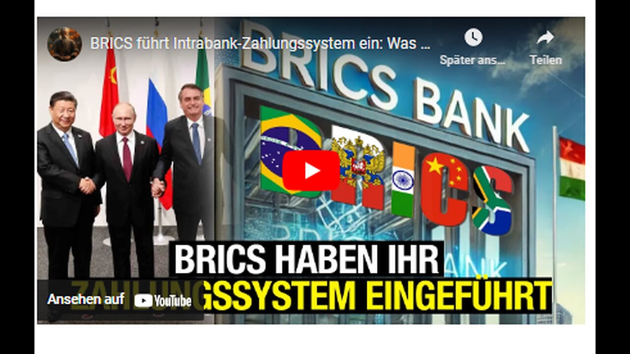 BRICS+ Zahlungssystem