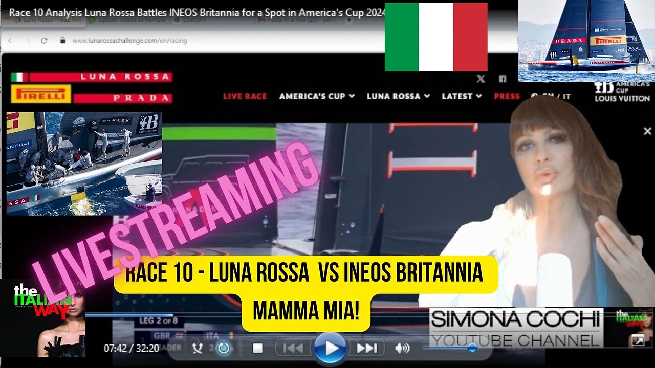 Race 10 Analysis Luna Rossa Battles INEOS Britannia for a Spot in America's Cup 2024