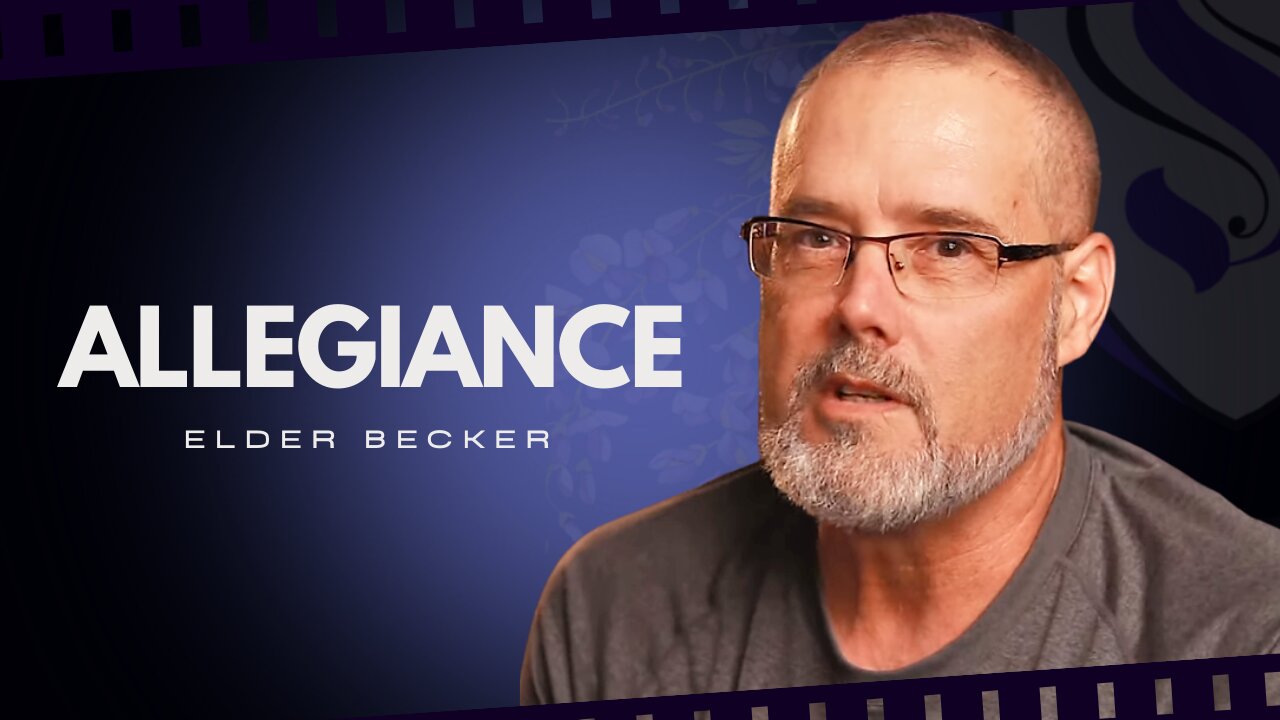 Brother's Segment 07-03-22 | Elder Becker | Allegiance