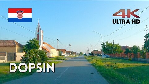 Driving in Croatia - Dopsin 4K | Slavonia Road Trip (June 2024)