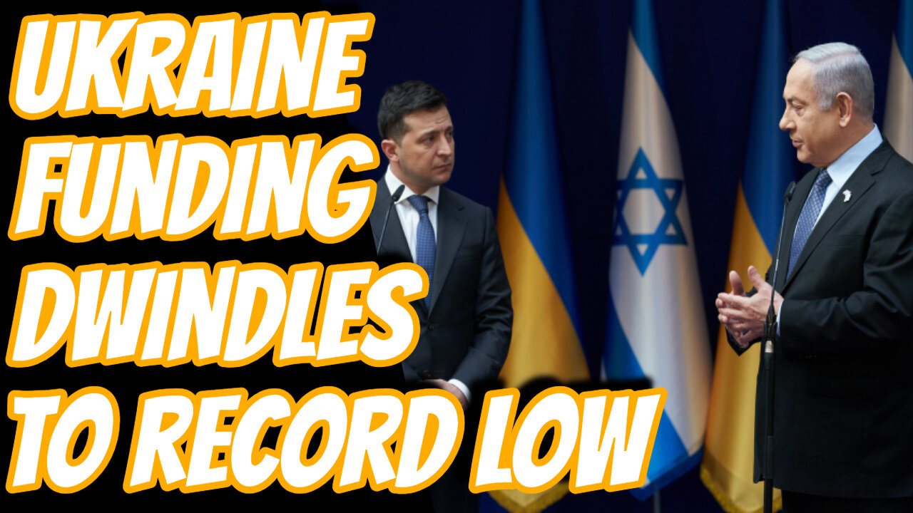 Israel Palestine War Leads To Lower Funding For Ukraine