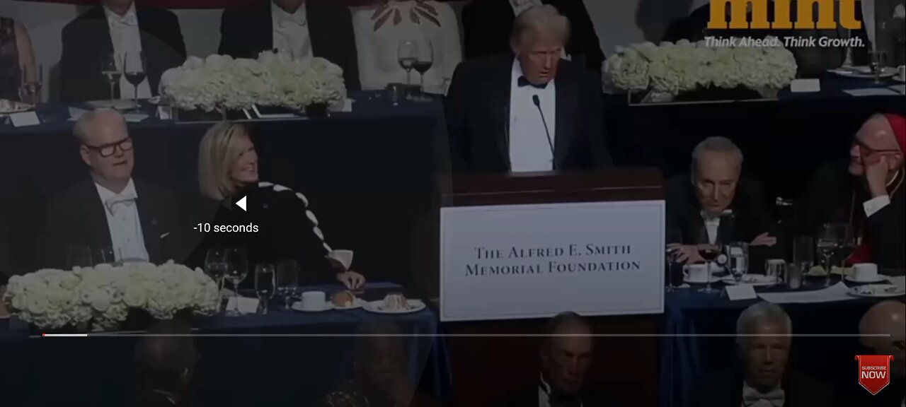 Donald Trump Roasts Kamala Harris n the Demorats at the annual Catholic charities dinner event