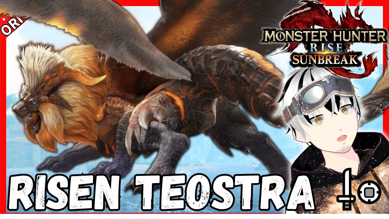 First Encounter with Risen Teostra!【Monster Hunter Rise Sunbreak】