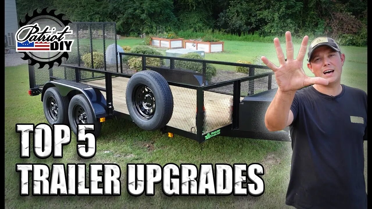 TOP 5 Utility Trailer Upgrades