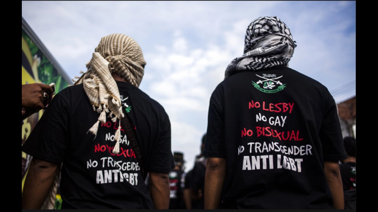 You can't be pro islam and pro lgbt at the same time.