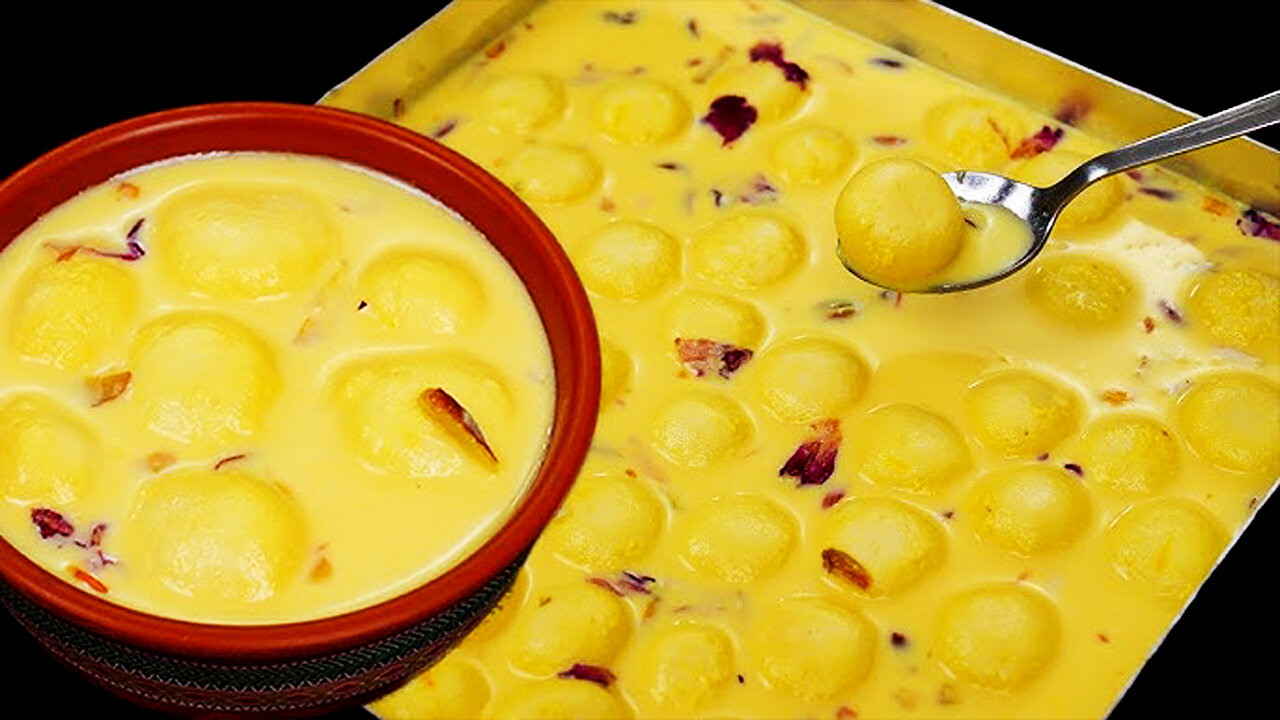 Rasmalai Recipe | Step by Step Rasmalai Recipe