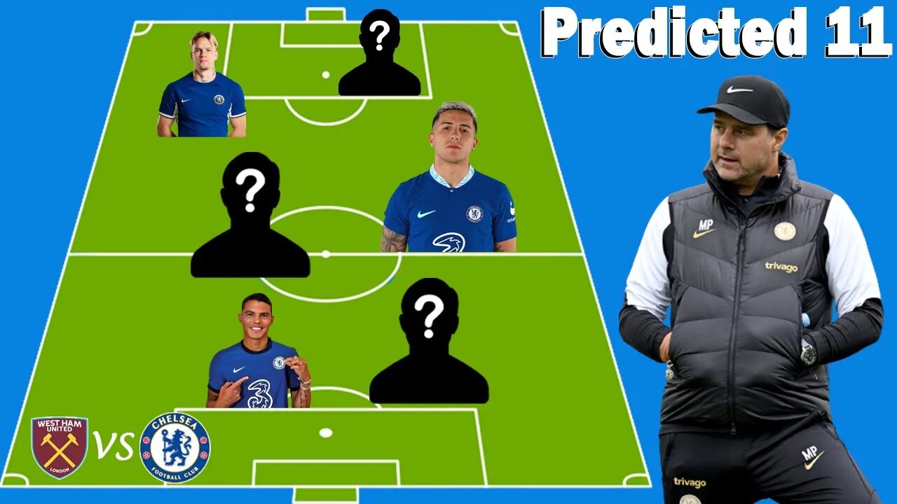 Chelsea Predicted Lineup Vs West Ham, Chelsea News Today