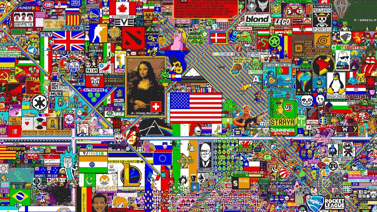 r/Place Has Put The Internet At War