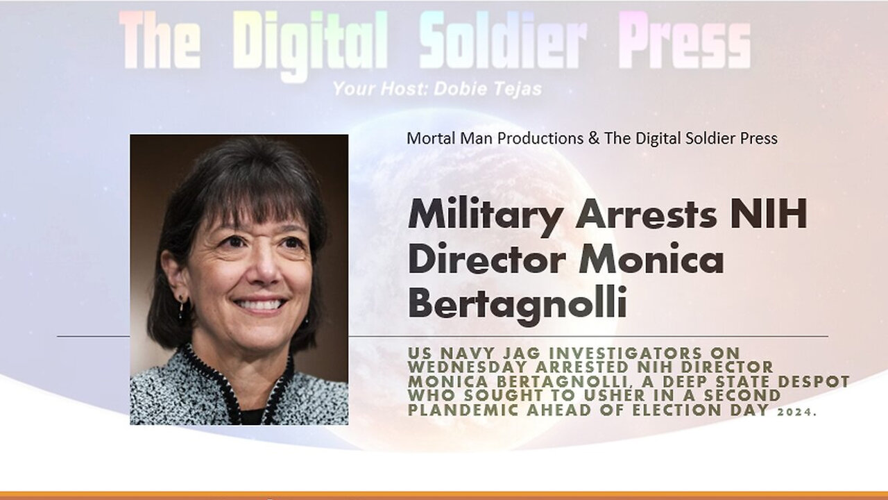 Military Arrests NIH Director Monica Bertagnolli