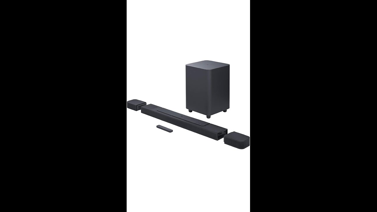 JBL Bar 1000: 7.1.4-Channel soundbar with Detachable Surround Speakers, MultiBeam™, Dolby Atmos®