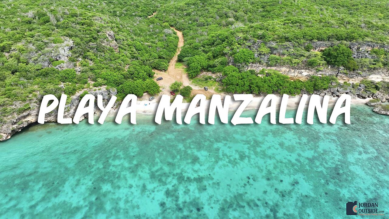 Playa Manzaliña, Curacao - Remote Beach with great snorkeling