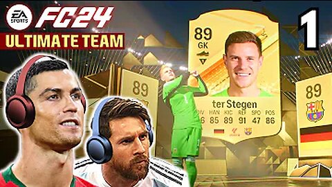 Messi & Ronaldo play EA FC 24 Ultimate Team!