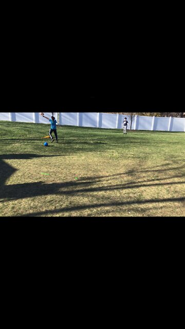 I GOT A SICK 1 HANDER WITH MY LEFT HAND AT MY SISTERS BIRTHDAY PARTY!!