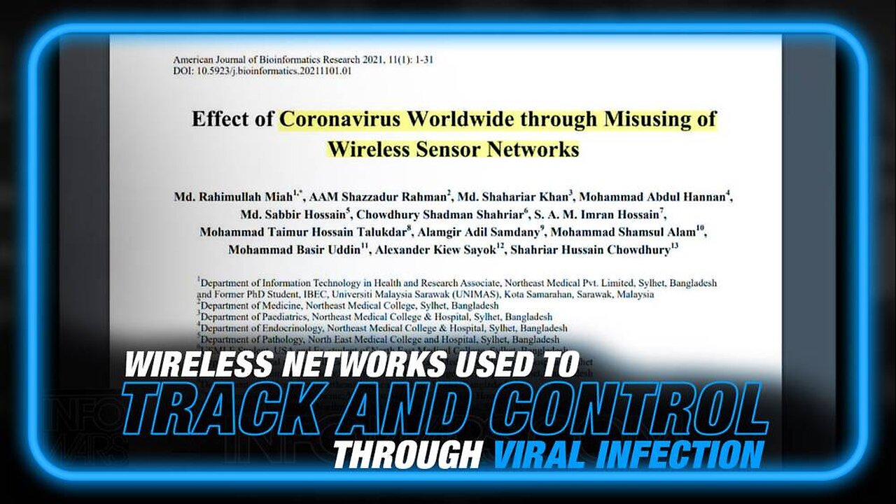 Whistleblower Exposes Globalist Plans to Use Wireless Networks for Tracking