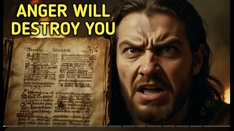 why you should STOP BEING ANGRY
