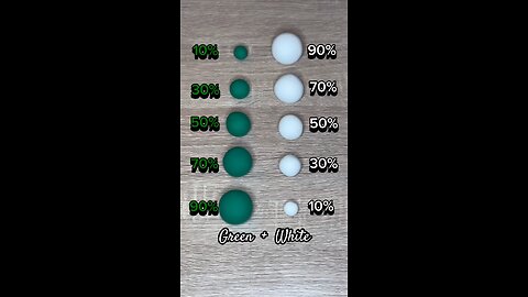 Green_Vs_White,_Can_you_Guess_this_Very_Relaxing_Color_Mix_!_#shorts_#colormixing_#clay_#art_#fyp