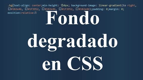 CSS - Como hacer gradientes ✅