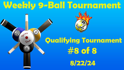 Weekly 9-Ball Tournament