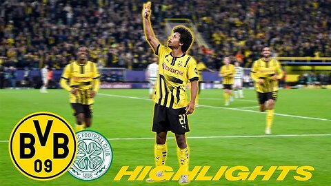 7-1! Adeyemi scores three, Guirassy twice | BVB - Celtic | Highlights