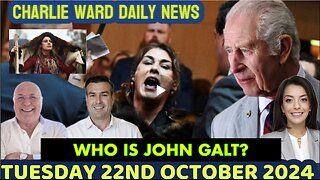 CHARLIE WARD DAILY NEWS -TODAYS LAUGH WAPO POLL HAS HARRIS LEADING TRUMP. JGANON, SGANON, CLIF HIGH