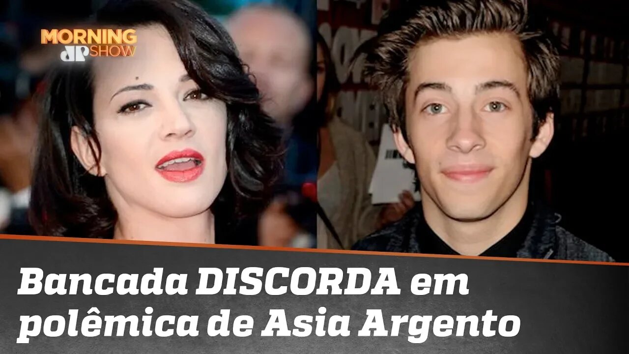 Bancada do Morning Show DISCORDA sobre acusações contra Asia Argento