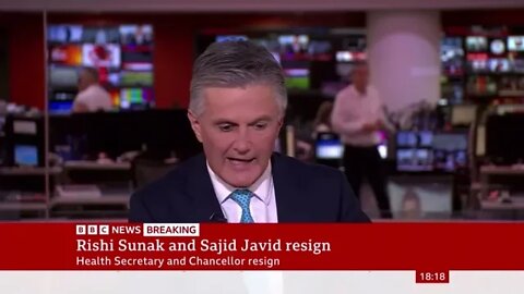 BBC News - Breaking | Sajid Javid & Rishi Sunak Resign 05/07/2022