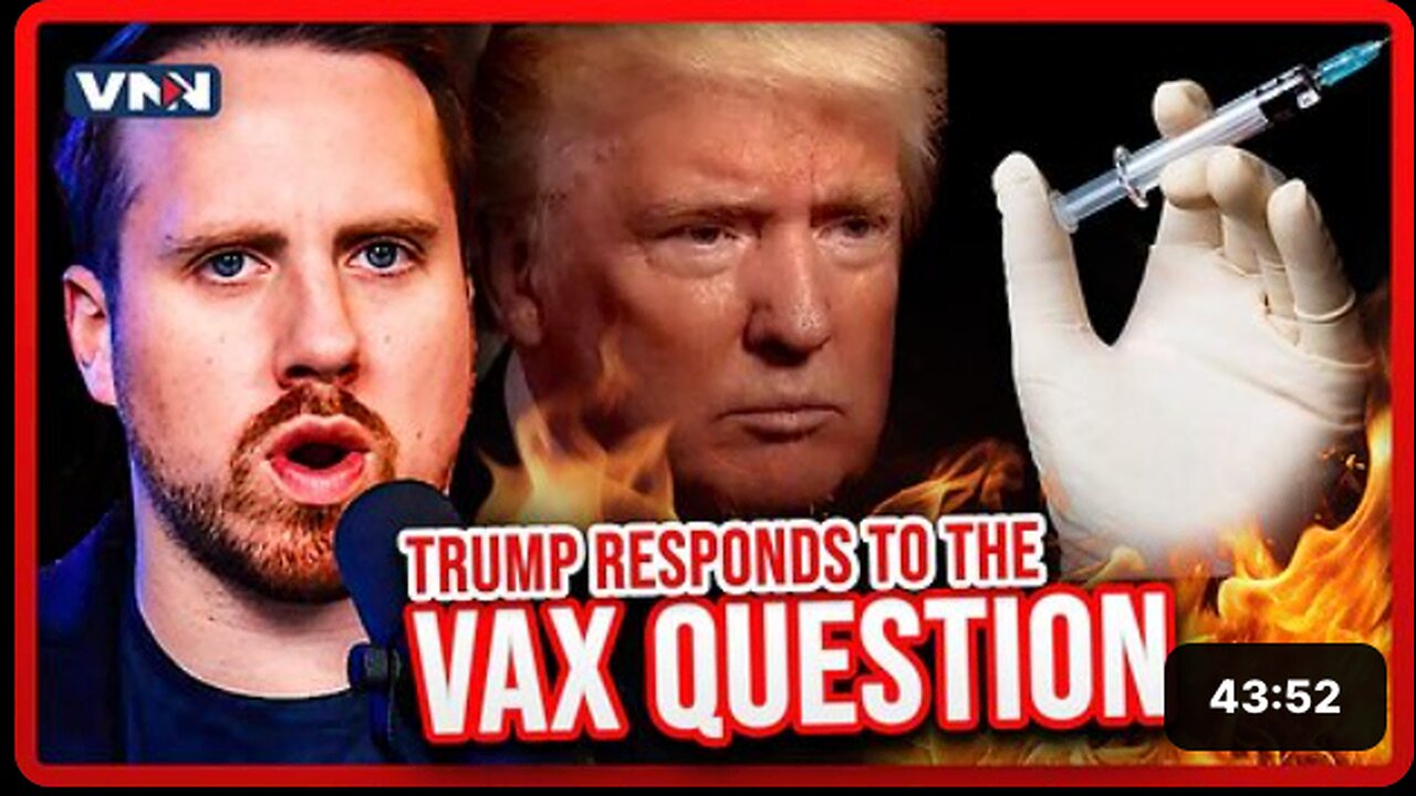 Trump FINALLY Responds to the COVID Vaccine Question | The Daily Dose