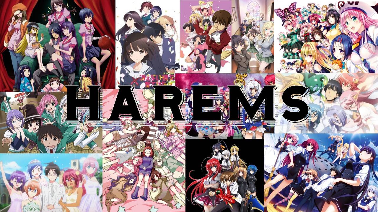 Harems, The More The Merrier (￣ー￣)ｂ