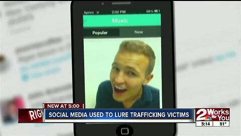 Social Media Used to Lure Trafficking Victims