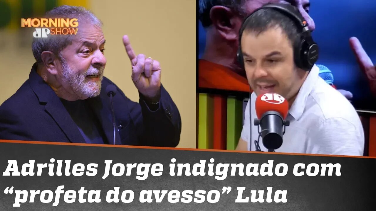 Adrilles Jorge: indignado com o “profeta do avesso” Lula e uma música de Arnaldo Antunes