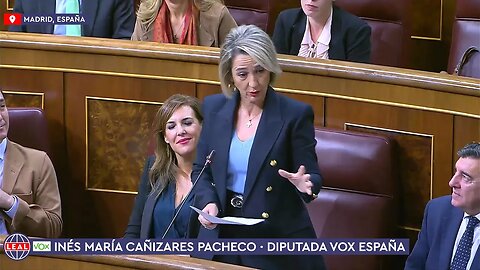 🇪🇸 Inés Cañizares destroza a la lamentable ministra ultracomunista Irene Montero (14 dic 2022)