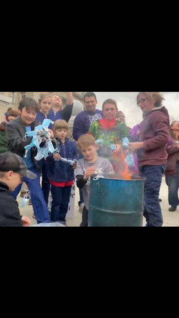 Patriot kids taking a stand during the pandemic 🗣