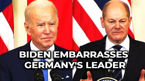 Biden embarrasses Germany's leader