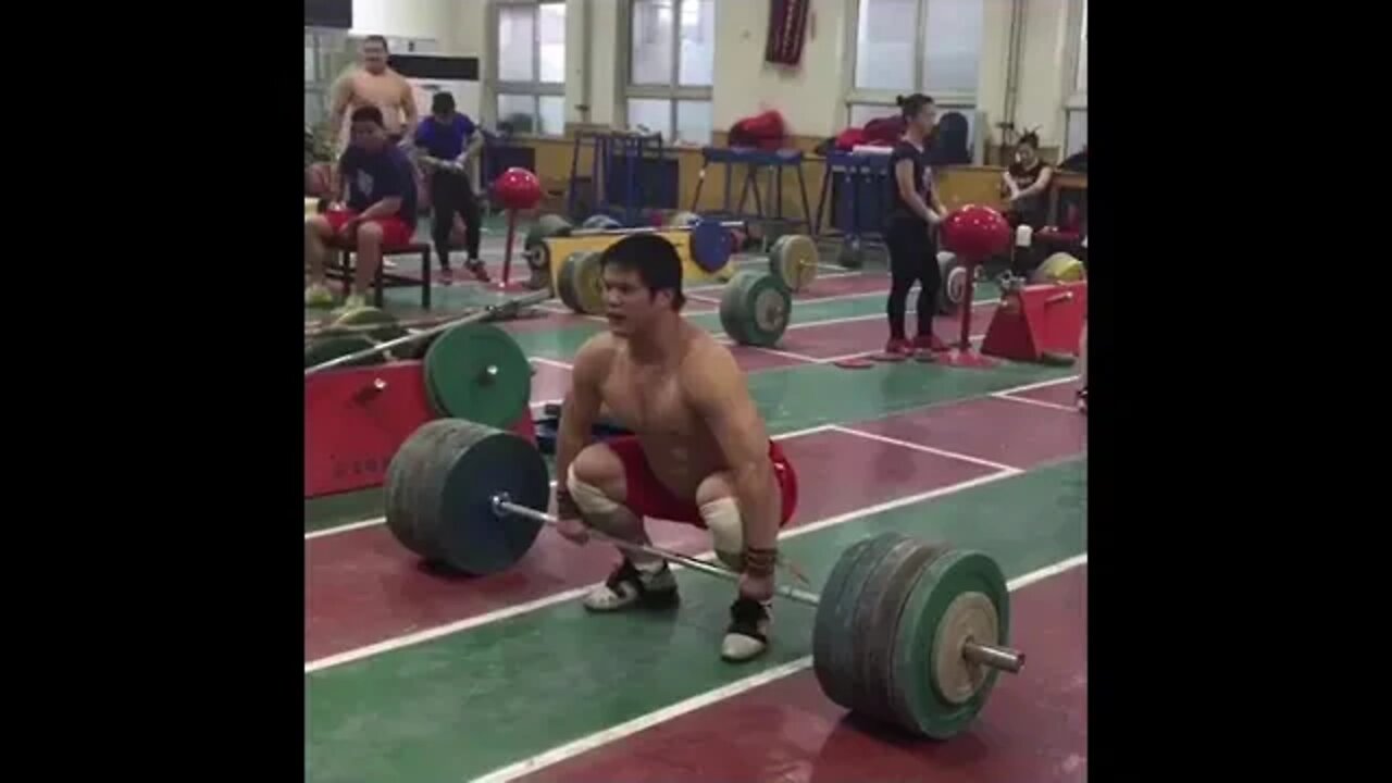 Chinese Olympic Weightlifting Training Compilation #019