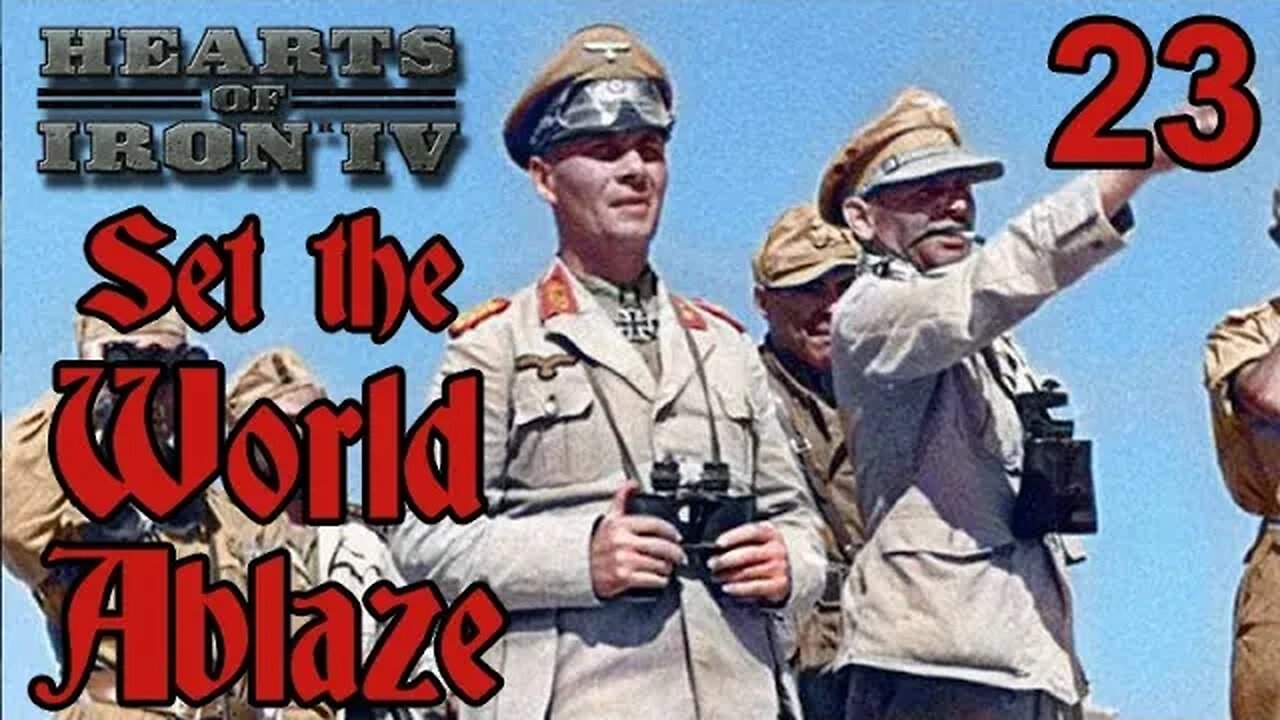 Set the World Ablaze with Germany - Hearts of Iron IV mod - 23 - North Africa