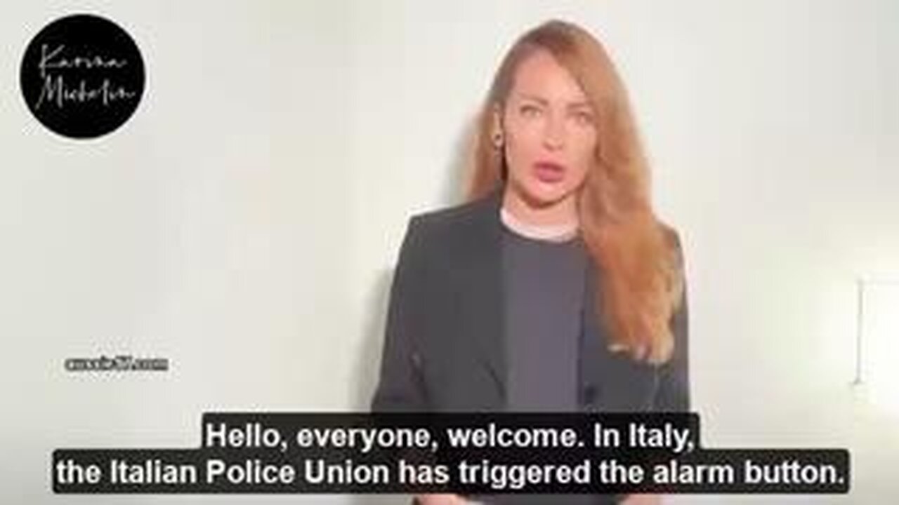 ITALIAN POLICE UNIONS SOUNDS THE ALARM IN VAXX DEATHS AMONG OFFICERS [2024-01-31] - KARINA MICHELIN