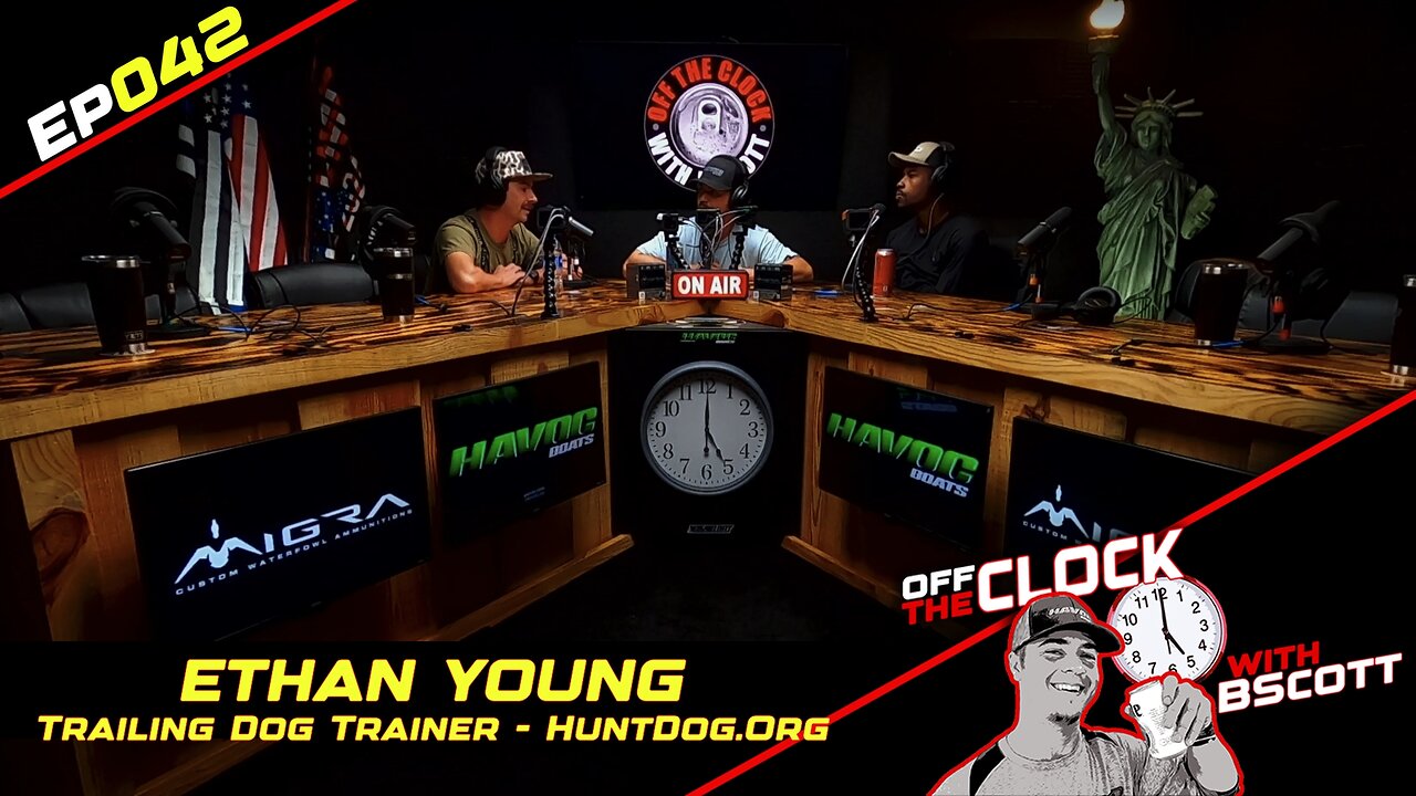 DEER RECOVERY DOGS with Ethan Young | Off The Clock with B Scott | Ep042