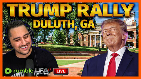 PRESIDENT TRUMP RALLY DULUTH GA | BASED AMERICA 10.23.24 @7PM EST